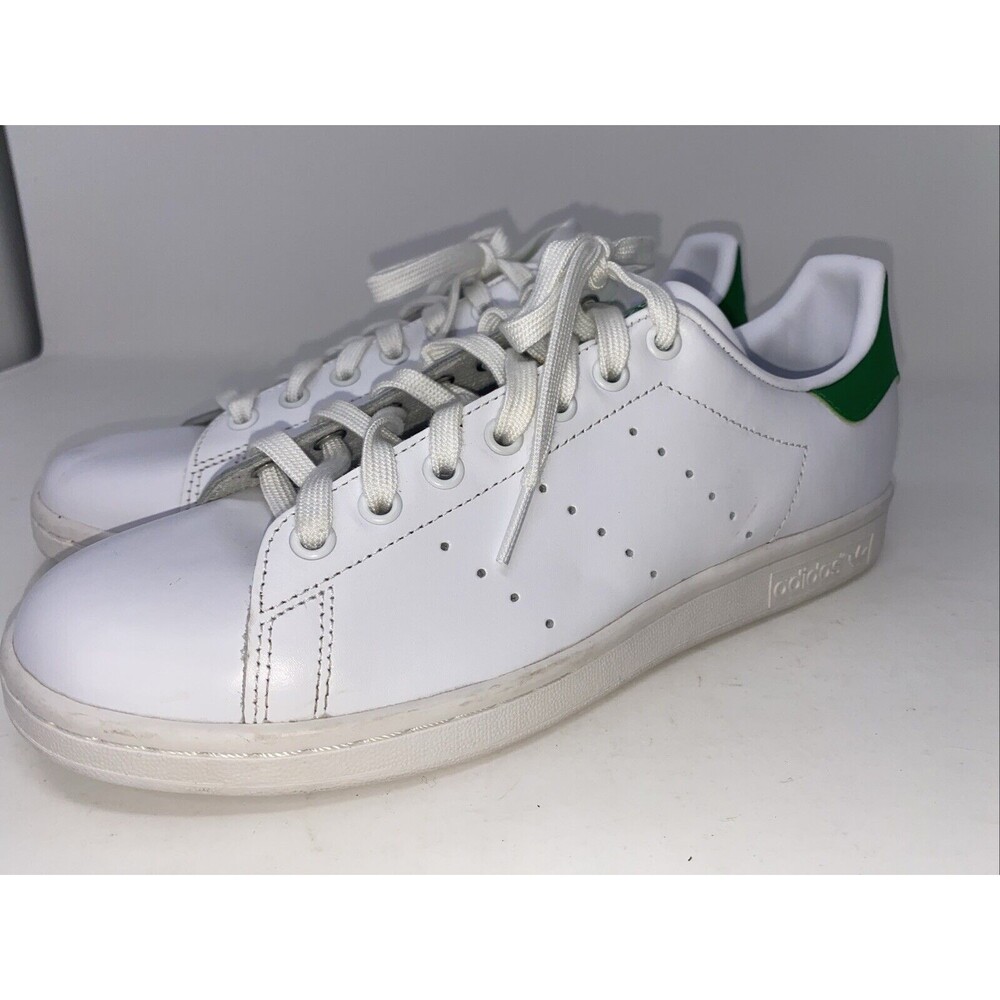 Adidas Stan Smith Sneakers White Green US‎ Men's 8.5 NEW